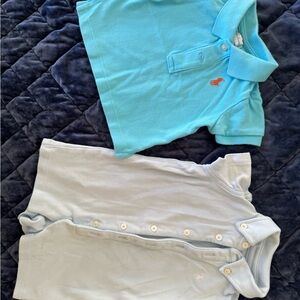 Ralph Lauren Kids Polo Shirts - Blue and Light Blue